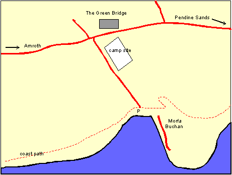 Morfa Buchan map