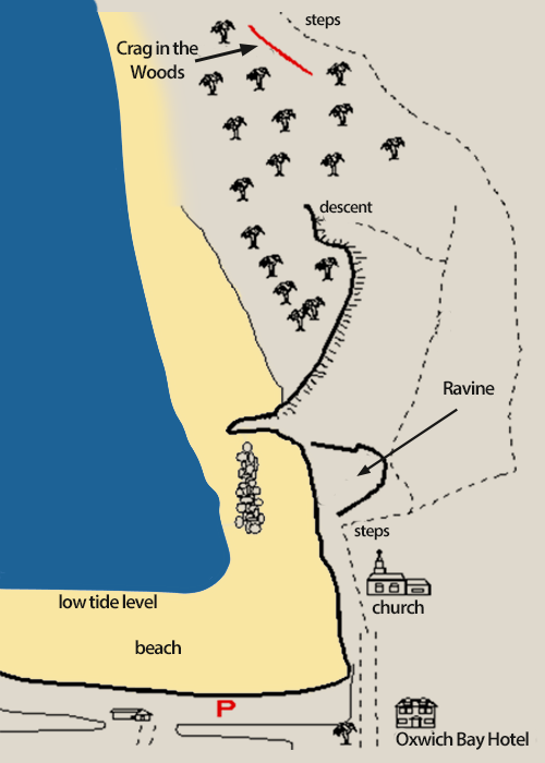 Oxwich map